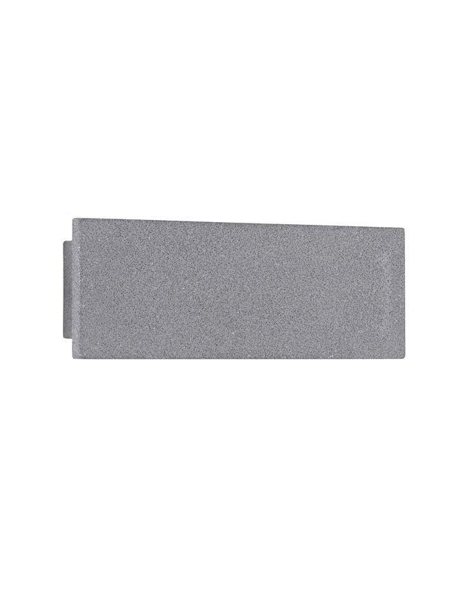 Външен аплик LUNA 10W 3000K Черен пясъчен бетон IP65 L30 W4.5 H10см