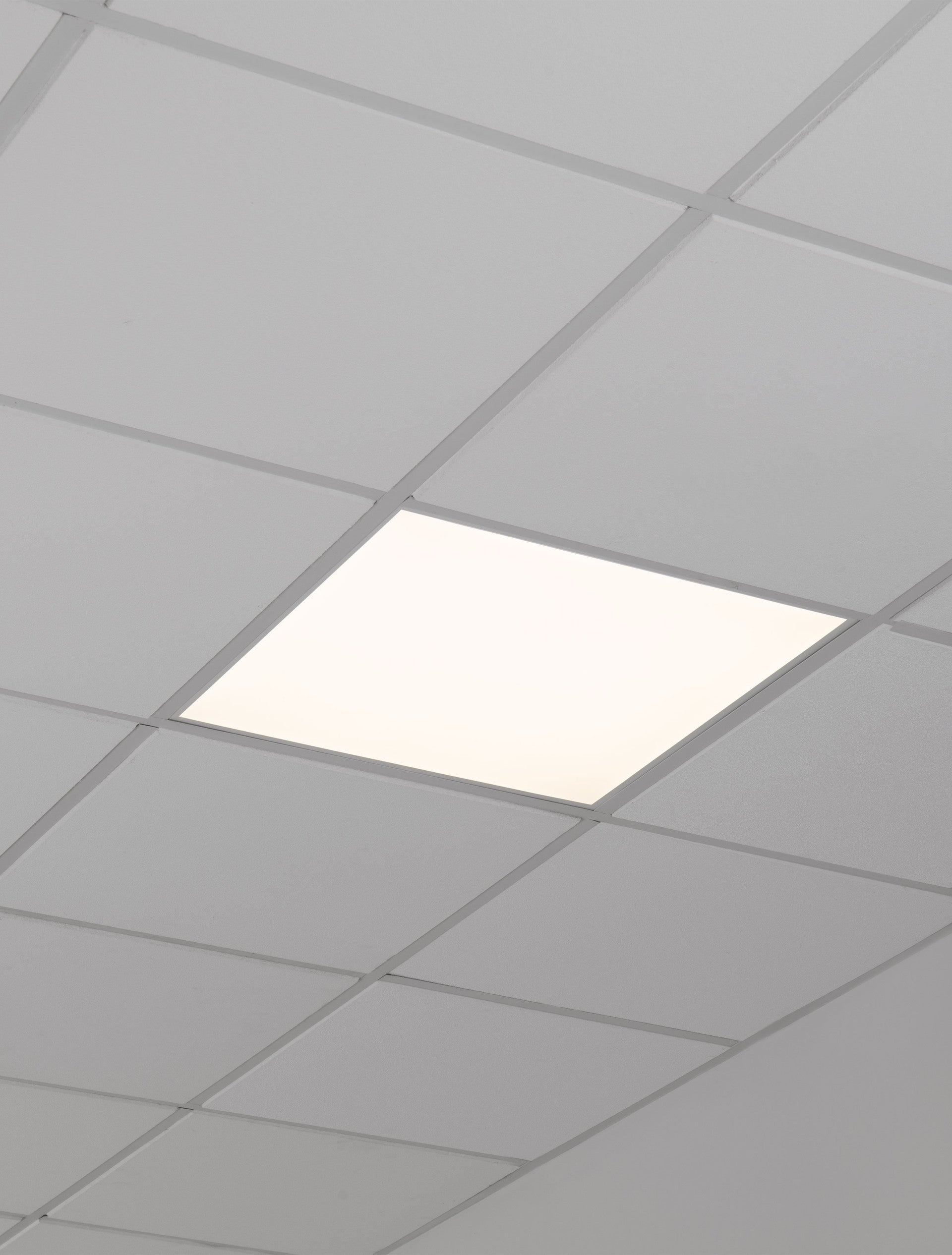 Вградено осветително тяло LED PANEL 36W 4000K CRI90 Бял алуминий