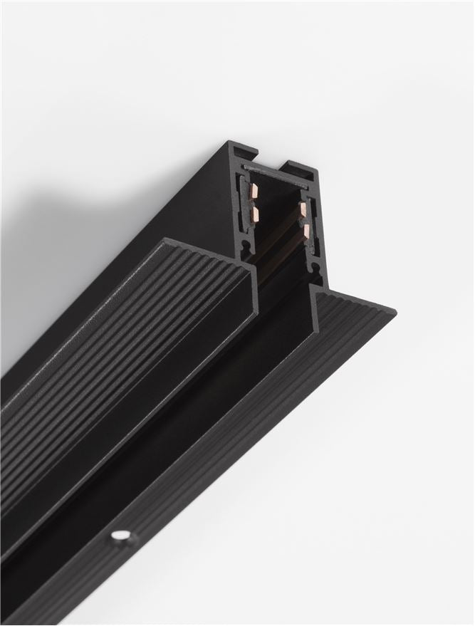 LED спот ULTRA SLIM Пясъчно черен алуминий 1000x54x41мм