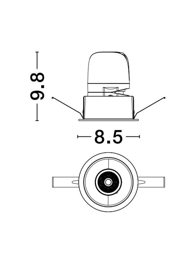 LED спот HOMER 15W 3000K Бял
