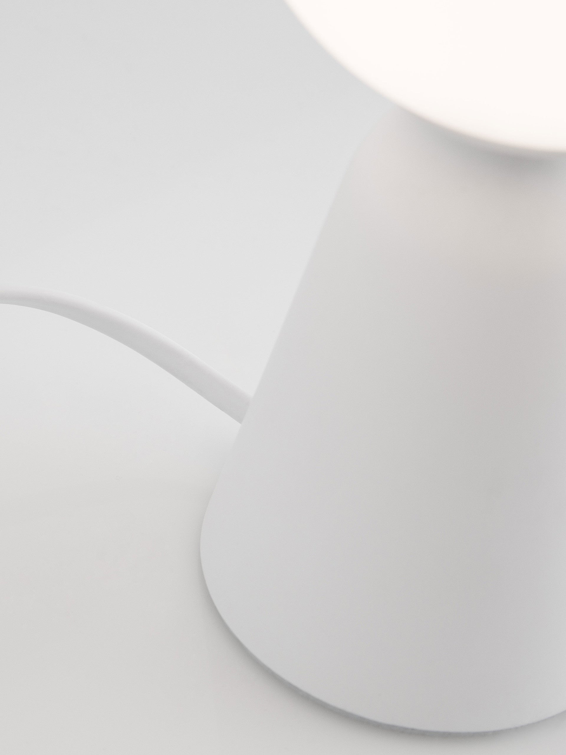 Висящо осветително тяло (пендел) ZERO LED G9 5W Бял гипс и опалово стъкло