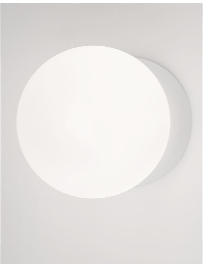 Висящо осветително тяло (пендел) ZERO LED G9 5W Бял гипс и опалово стъкло