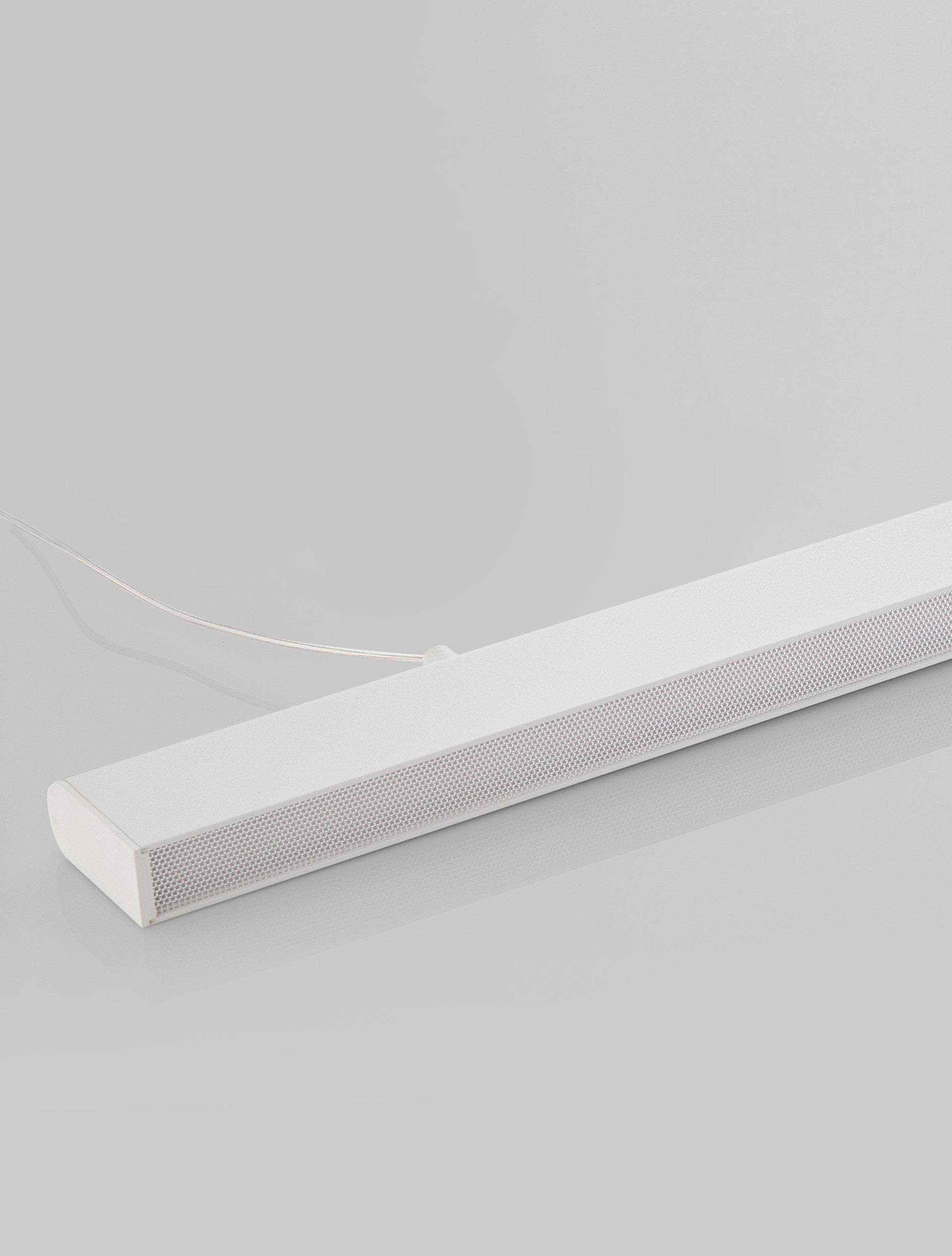 Техническо осветление плитък LED модул 24W CRI90 3000K Матов бял алуминий L106 H100см