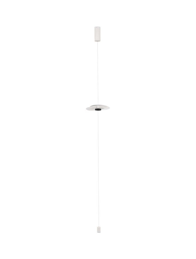 Висящо осветително тяло (пендел) OLEA LED 16W 3000K Пясъчно бял алуминий ⌀35 W32 H390см