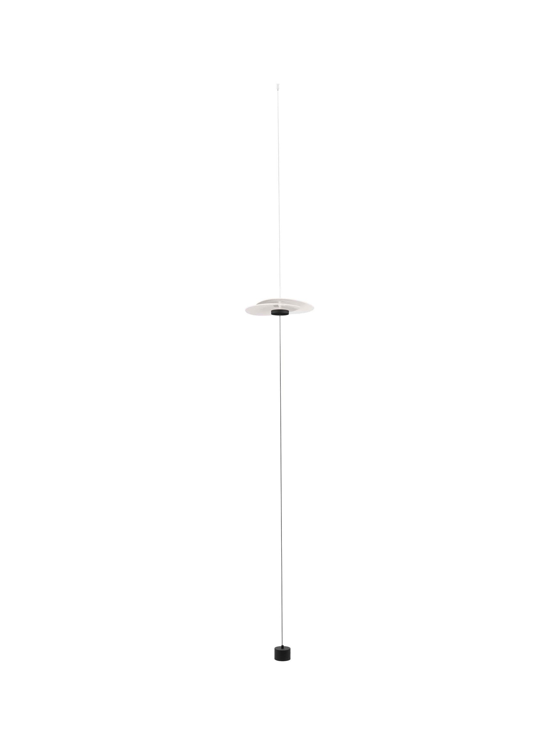 Висящо осветително тяло (пендел) OLEA LED 16W 3000K Пясъчно бял алуминий ⌀35 W32 H340см