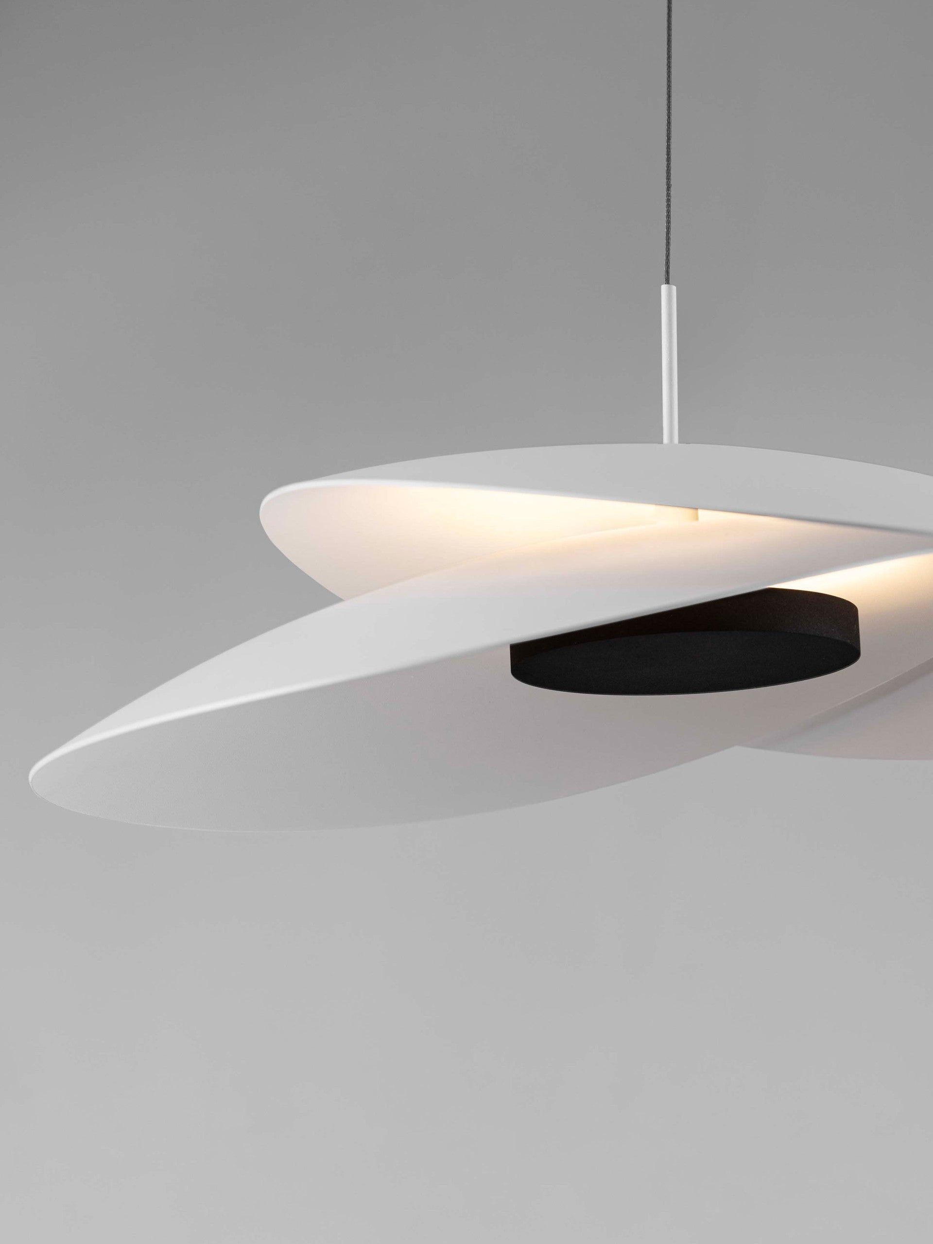 Висящо осветително тяло (пендел) OLEA LED 22W 3000K Sandy White Алуминий ⌀48 H180см