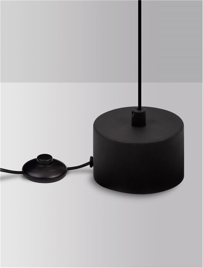 Висящо осветително тяло (пендел) OLOS LED 21W 3000K Пясъчно бял и хромиран алуминий ⌀35 W10 H370см