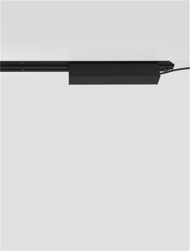 Техническо осветление SHALLOW Захранване Philips 180W Черна кутия