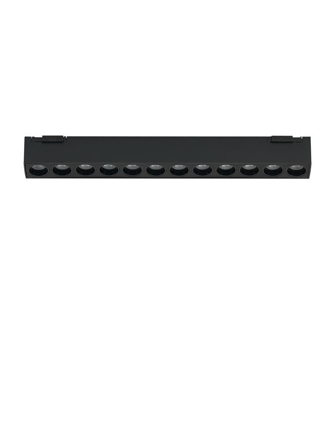 Техническо осветление SHALLOW LED модул 12W CRI90 3000K Матово черен алуминий