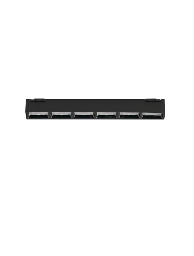 Техническо осветление SHALLOW LED модул 6W CRI90 3000K Матово черен алуминий
