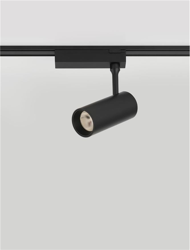 Техническо осветление SHALLOW LED модул 12W CRI90 3000K Матово черен алуминий
