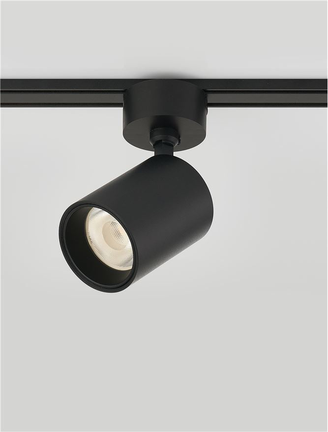Техническо осветление SHALLOW LED модул 10W CRI90 3000K Матово черен алуминий