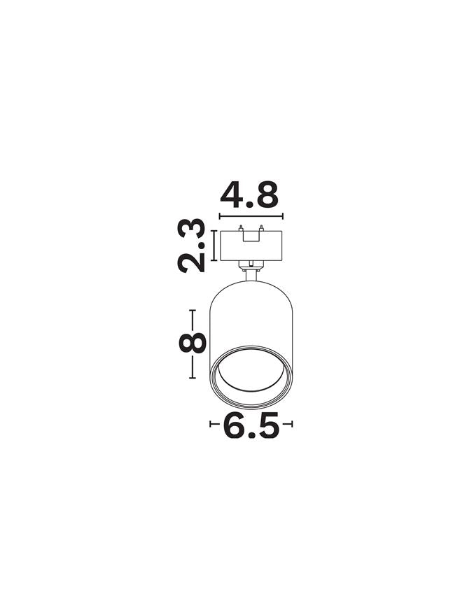 Техническо осветление SHALLOW LED модул 15W CRI90 3000K Матово черен алуминий