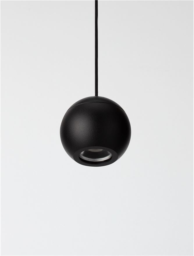 Техническо осветление SHALLOW LED модул 5W CRI90 3000K Матово черен алуминий D5 H120см