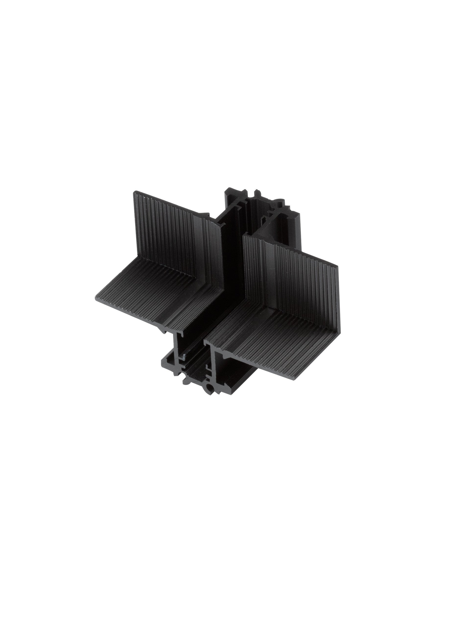 LED спот 5MM Вграден трак Матово черен алуминий L7 W3 H3см