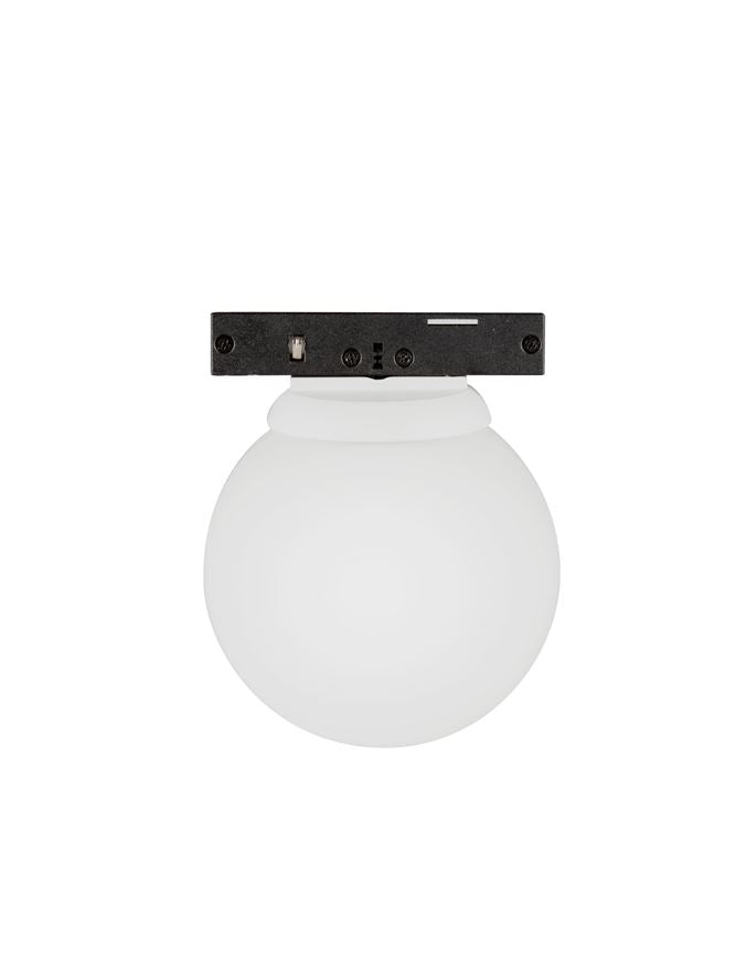 Магнитен спот 48V 5MM LED 3W 3000K Матово черен алуминий ⌀6см