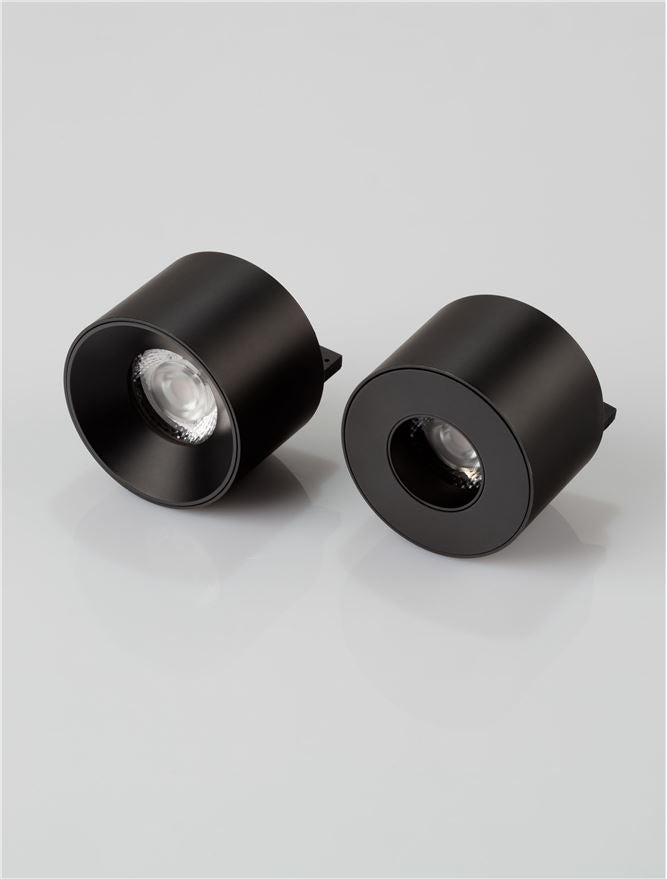 Магнитен спот 48V 5MM LED 5W 3000K Матово черен алуминий ⌀6 H4.3см