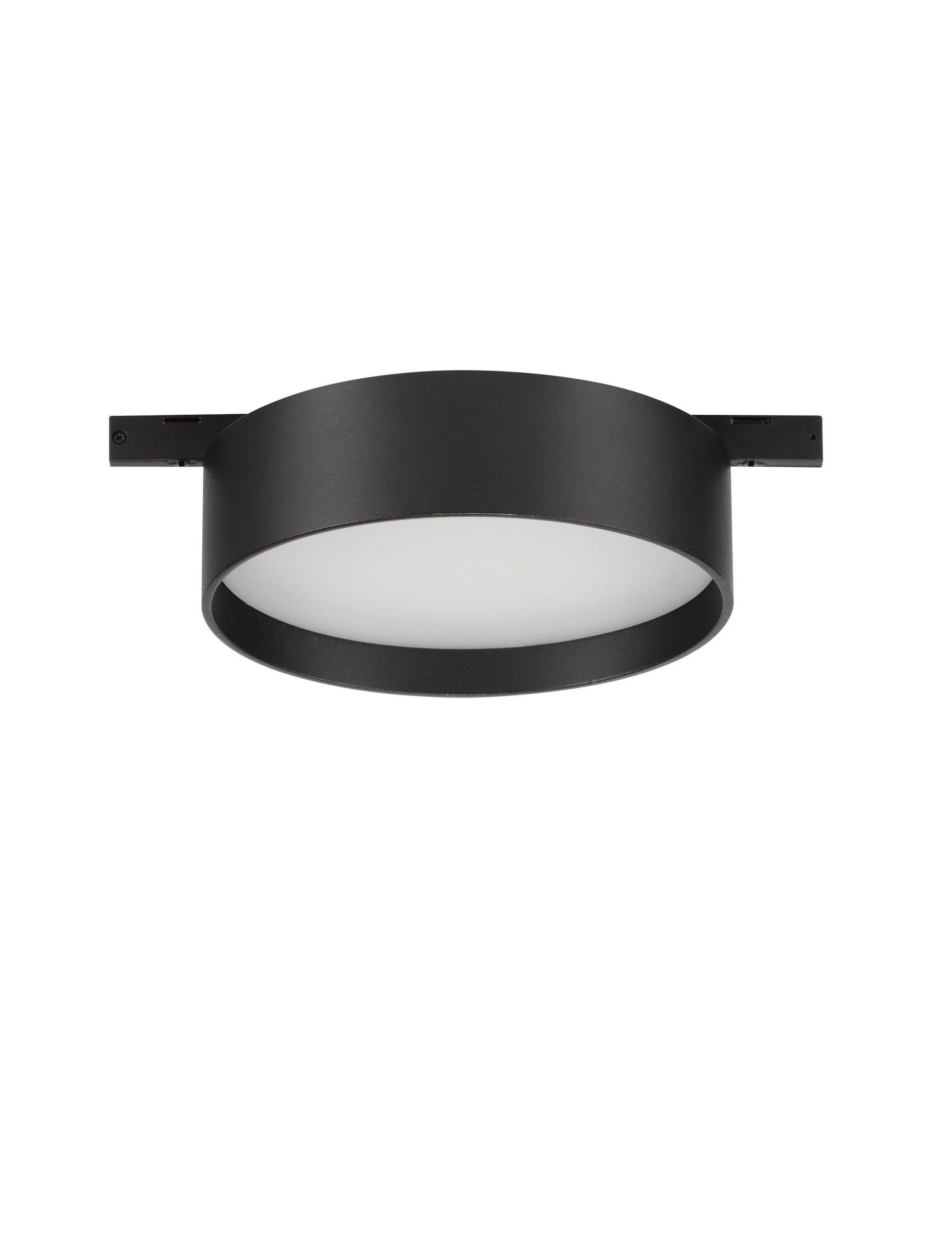 Магнитен спот 48V 5MM LED 12W 3000K Матово черен алуминий ⌀11.3 H3.4см