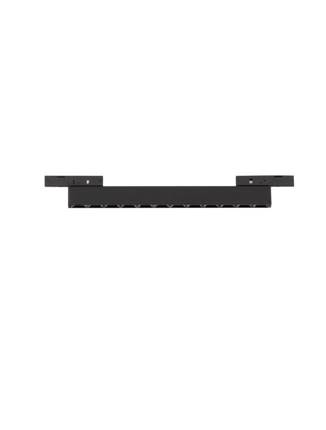 Магнитен спот 48V 5MM LED 10W 3000K Матово черен алуминий L24.2см