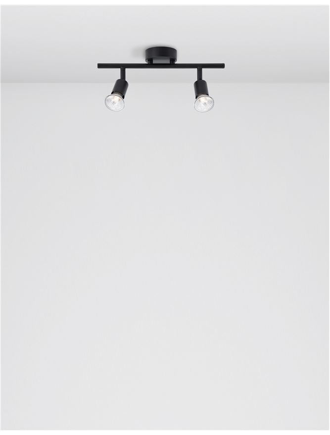 Висящо осветително тяло (пендел) LUP LED GU10 2x10W Матово златен