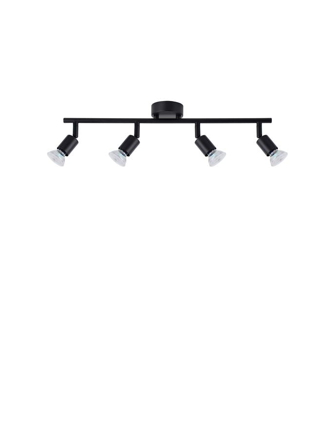 Висящо осветително тяло (пендел) LUP LED GU10 4x10W Матово черен - alternate view