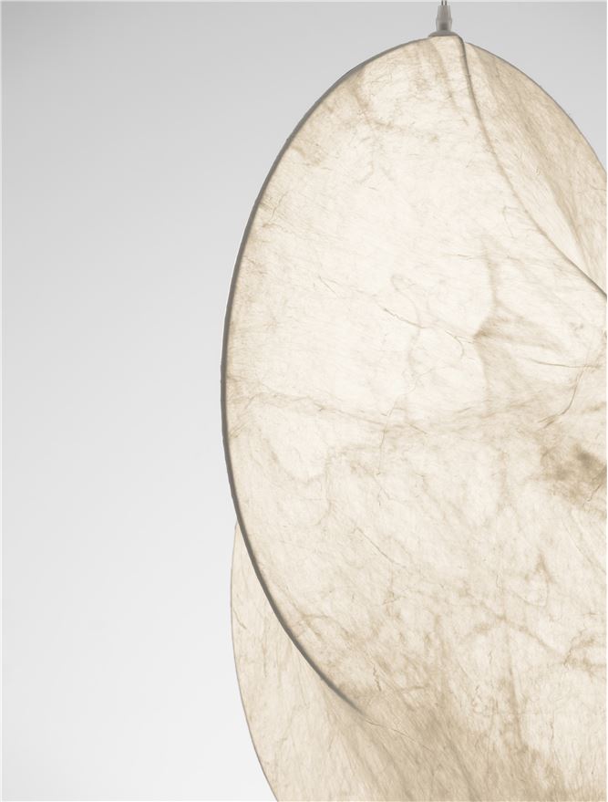 Подова лампа ESPERIA LED E27 12W Пясъчно бял Mulberry Silk ⌀62 H240см