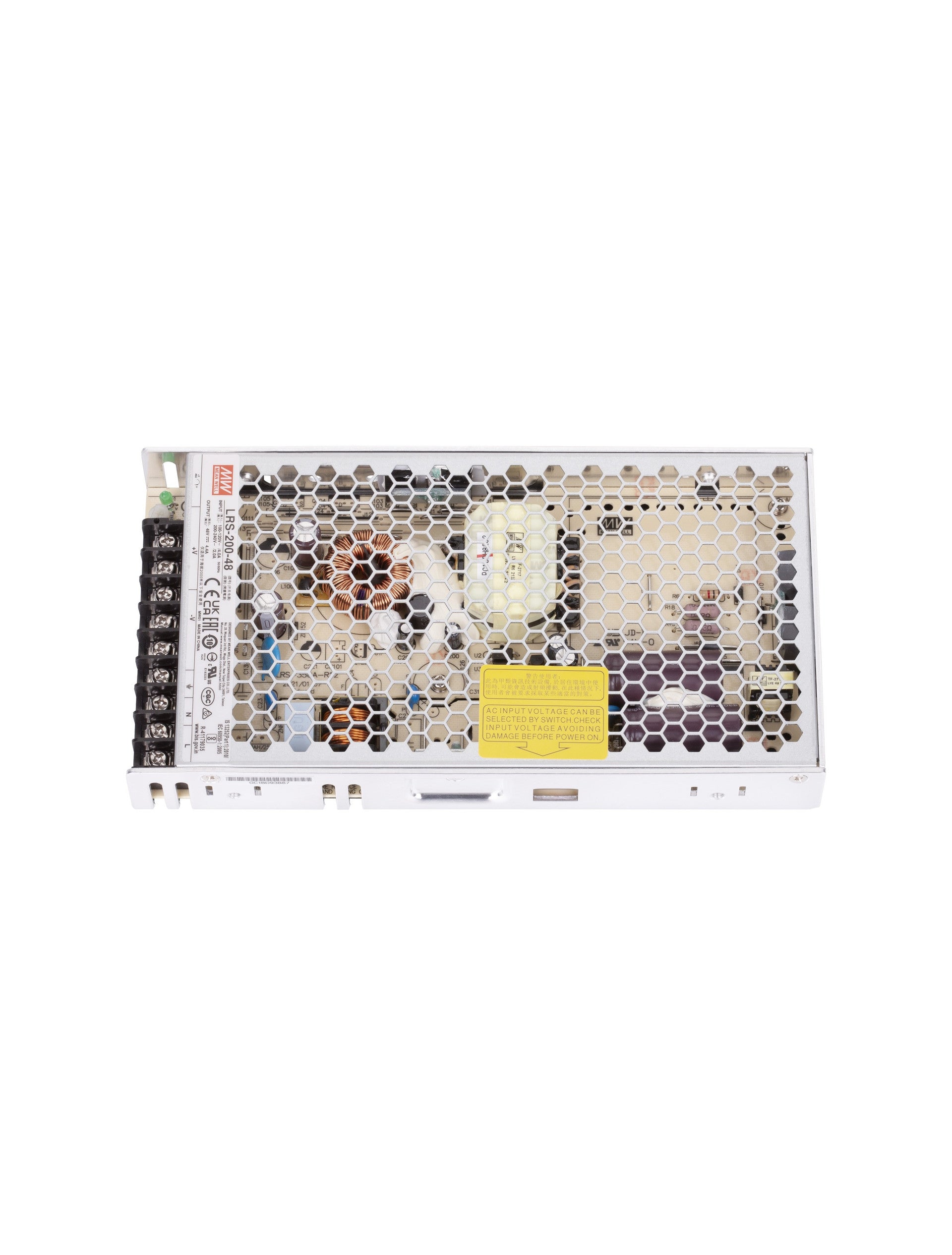 Магнитен драйвер 48V MW DC48 200W 215x115x30мм