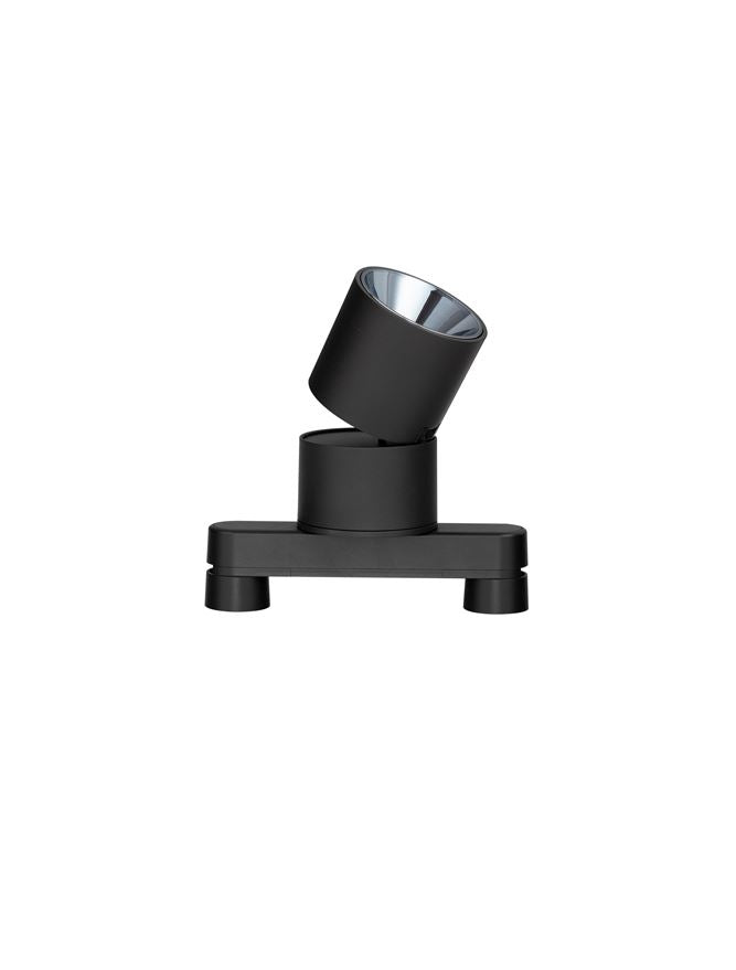 Техническо осветление SYMMETRIC LED 12W 3000K RA90 DC24V матово черен алуминий D7.2 H10.8см