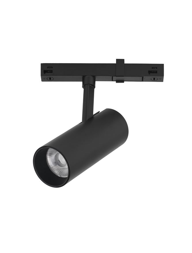 Техническо осветление GLOW черен алуминий LED 12W RA90 DC24V 3000K ⌀5 H13см