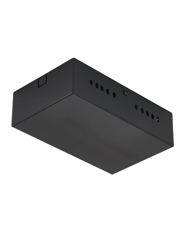 Техническо осветление GLOW черен метален аксесоар L18 W11 H5см