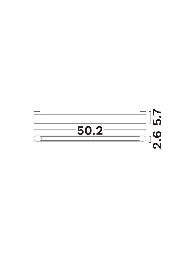 Техническо осветление SYMMETRIC LED 24W RA90 DC24V CCT 2700-6500K DALI матово черен алуминий