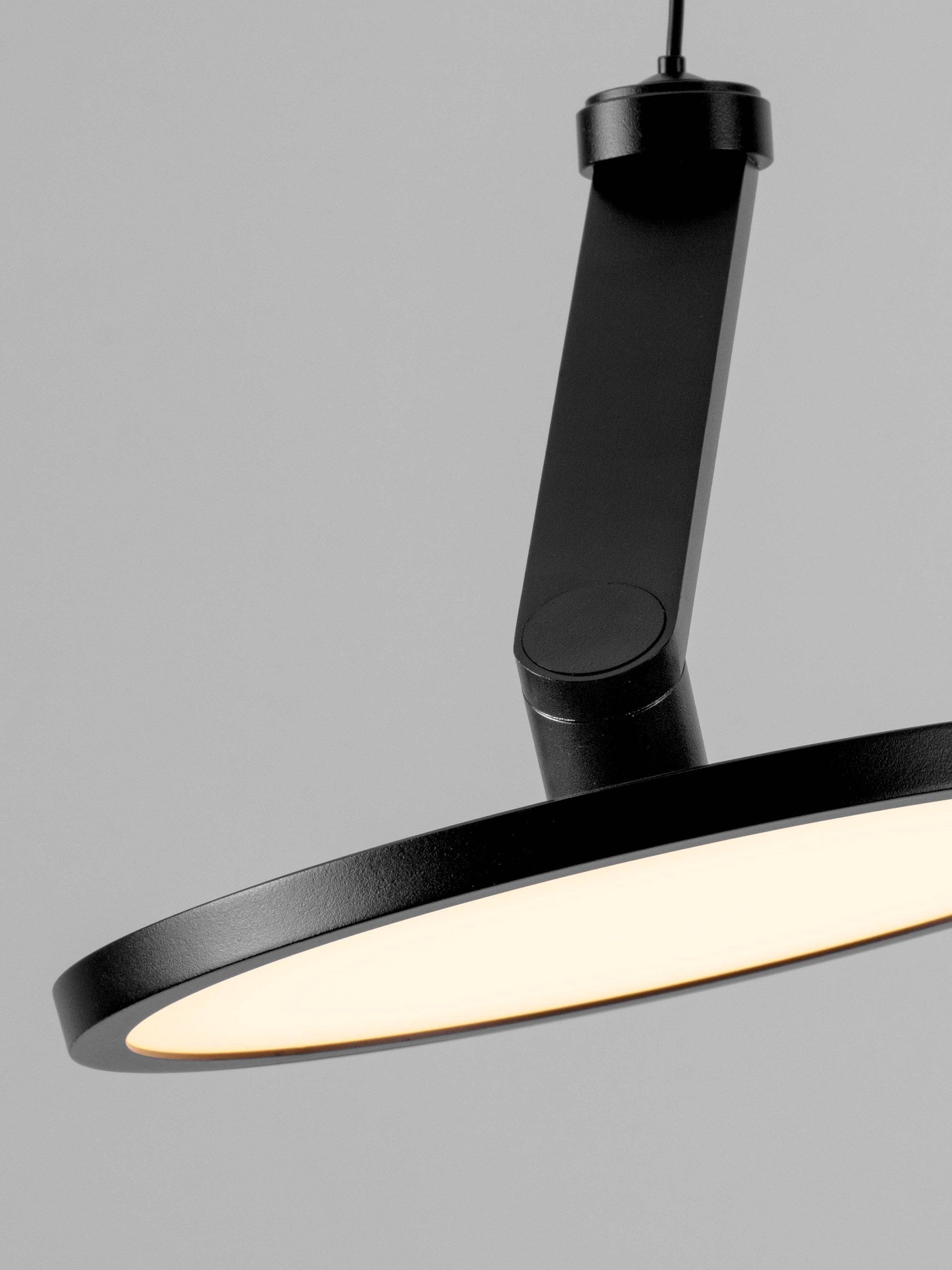 Окачена лампа OPI LED 14W Sandy Black ⌀20 H260см
