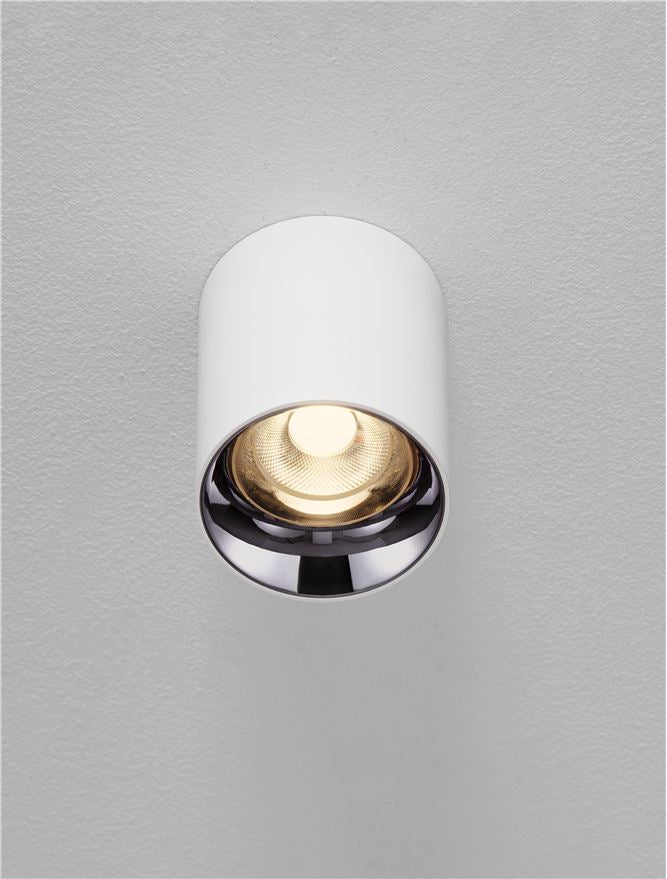 Висящо осветително тяло (пендел) ANETO 10W LED Матов бял алуминий ⌀7.2
