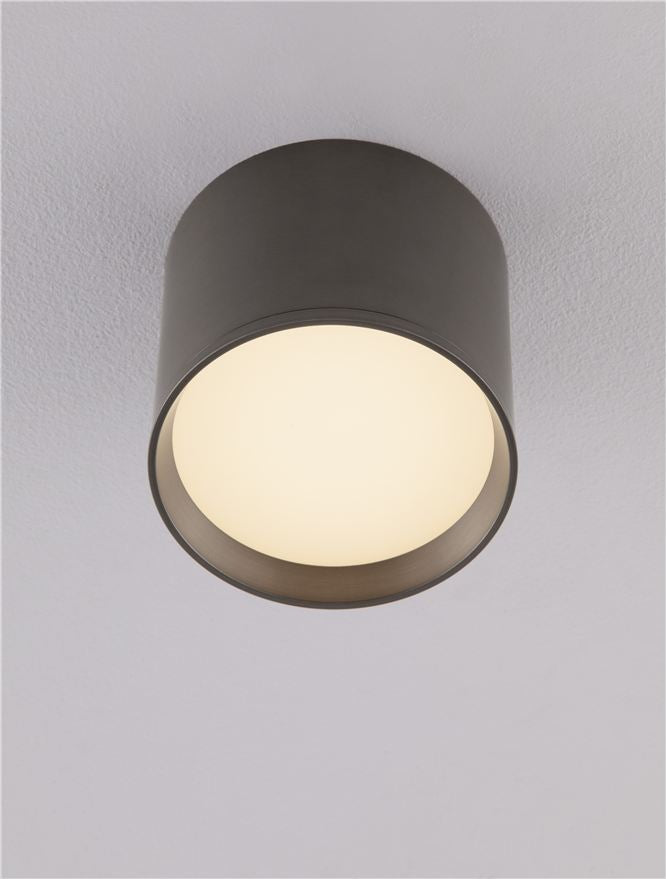 Висящо осветително тяло (пендел) ZIAZA 10W LED Черен никел алуминий ⌀10