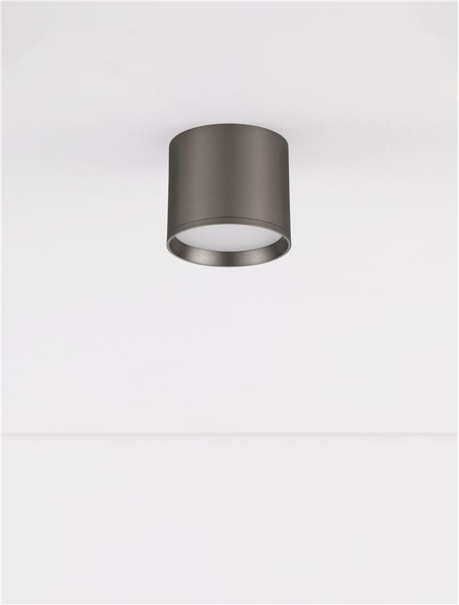 Висящо осветително тяло (пендел) ZIAZA 10W LED Черен никел алуминий ⌀10