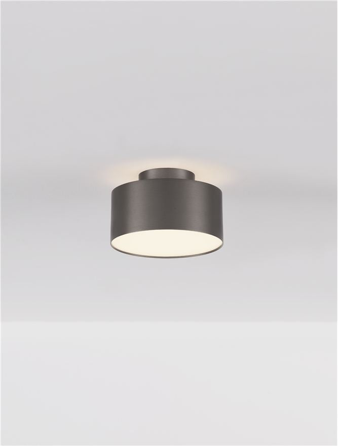 Висящо осветително тяло (пендел) OZEN 24W LED Черен никел алуминий нагоре-надолу ⌀14