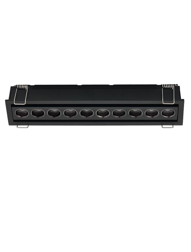 Вградено осветително тяло CANON 14W 3000K Пясъчно черен