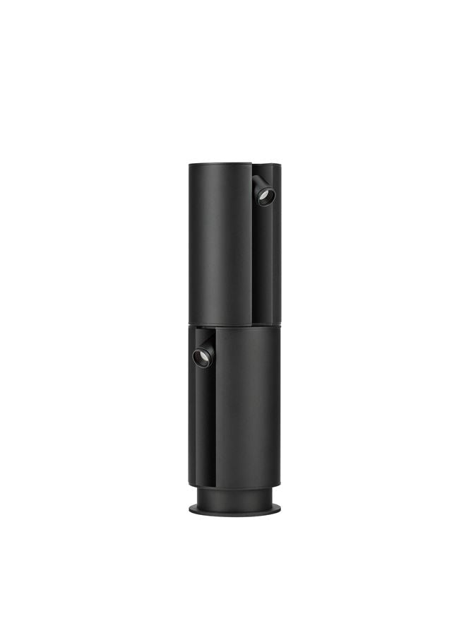 Външен аплик TAGLIO LED 5W Пясъчно черен алуминий ⌀12 H45см IP65