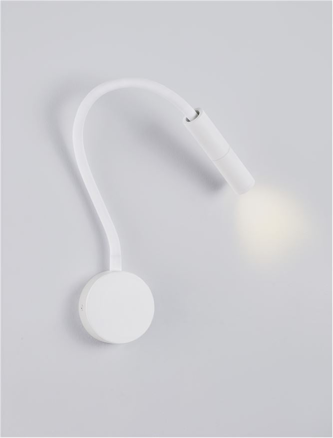 Висящо осветително тяло (пендел) SONICA 6W LED Пясъчно бял алуминий L8.5 H56см