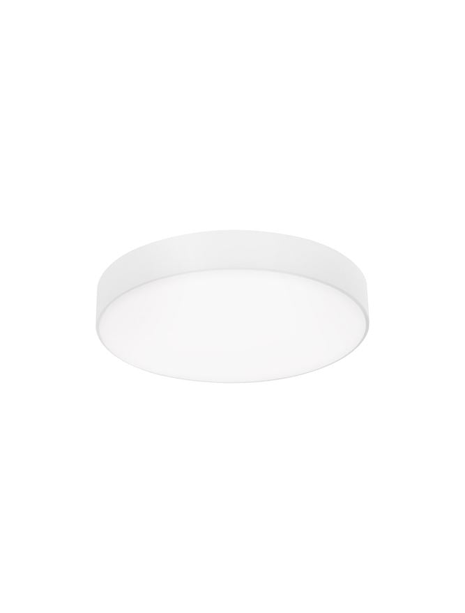 Висящо осветително тяло (пендел) SOTTO 40W LED Пясъчно бял алуминий и акрил CCT димируем ⌀46 H11.5см
