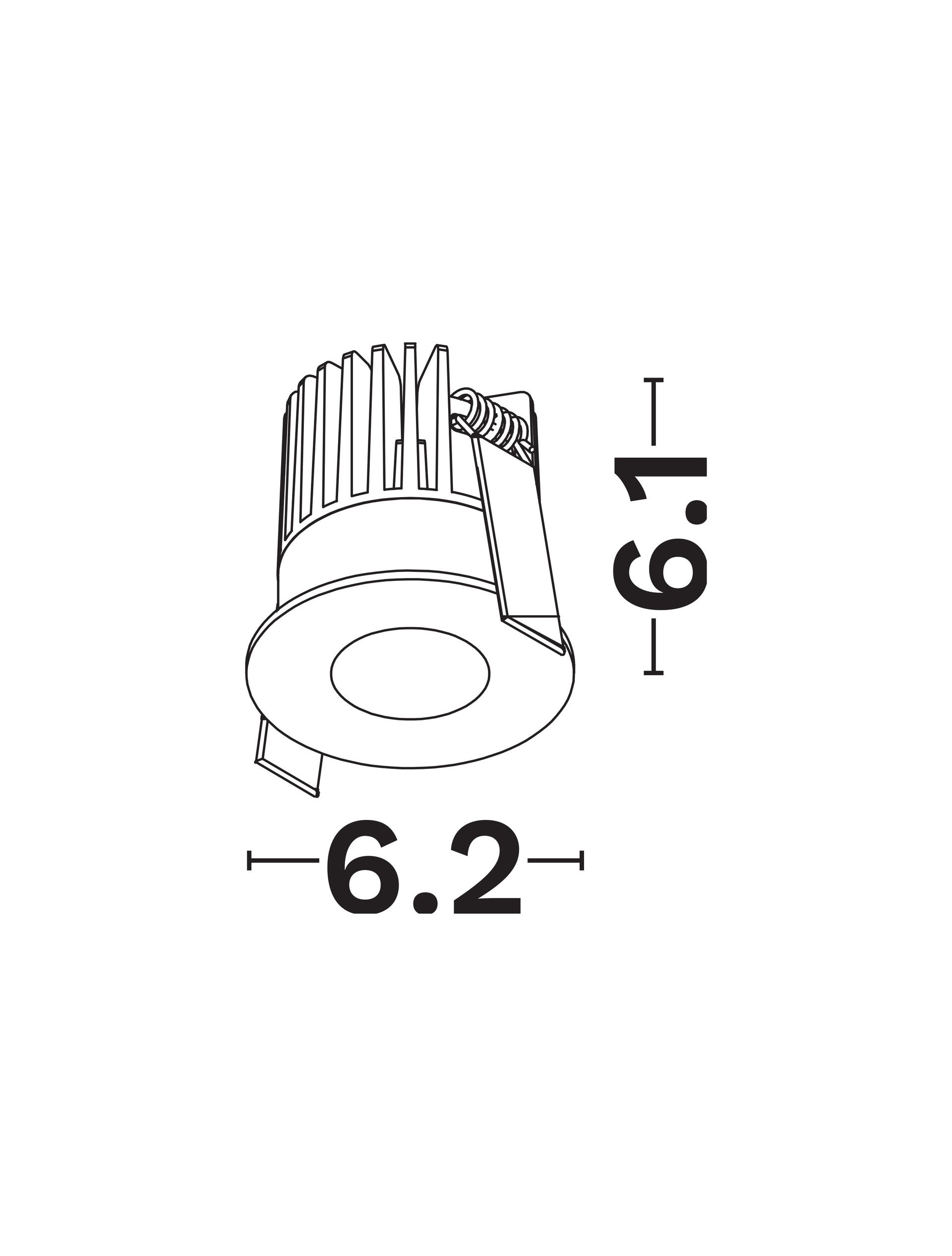 Техническо осветление PETIT 9W Пясъчно бял алуминий