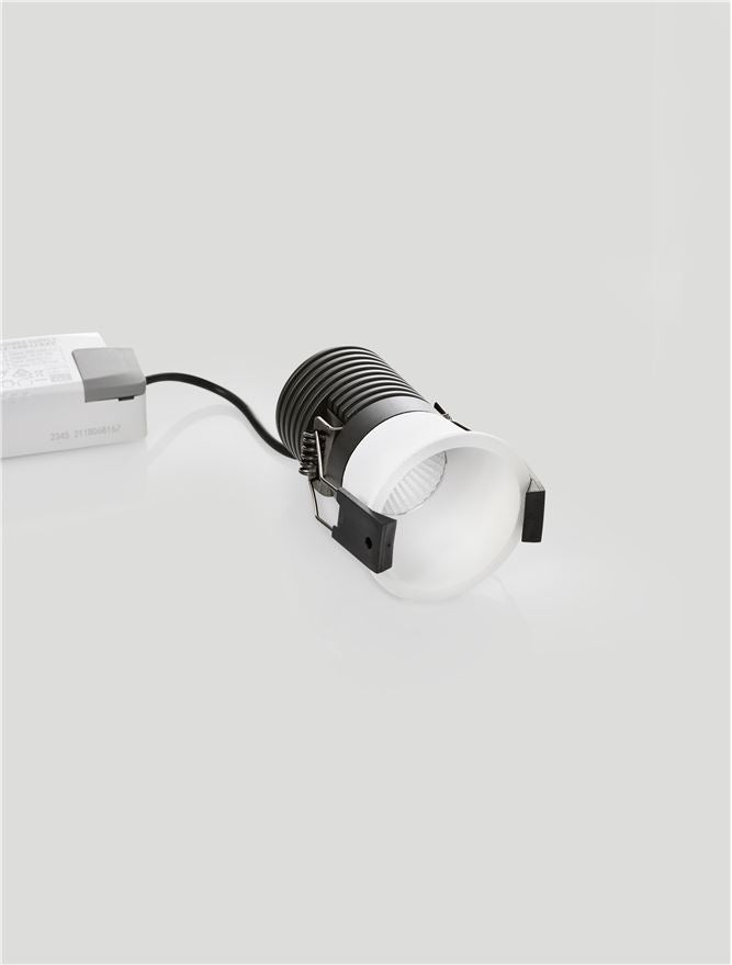Техническо осветление GLYCE 12W 2700K Сив и бял леят алуминий