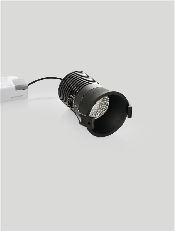 Техническо осветление GLYCE 18W 2700K Сив и черен леят алуминий