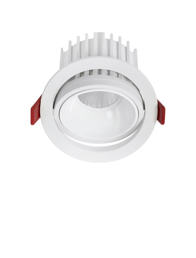 Техническо осветление VULCAN 20W LED Матов бял алуминий 3000K D11.5 H7см