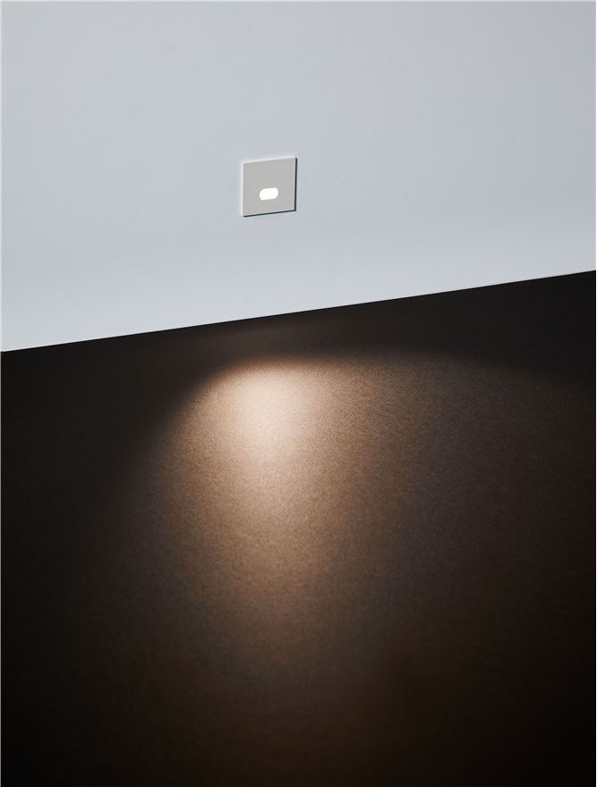 Техническо осветление ATRIUM LED 3W 2700K Леят алуминий Бял
