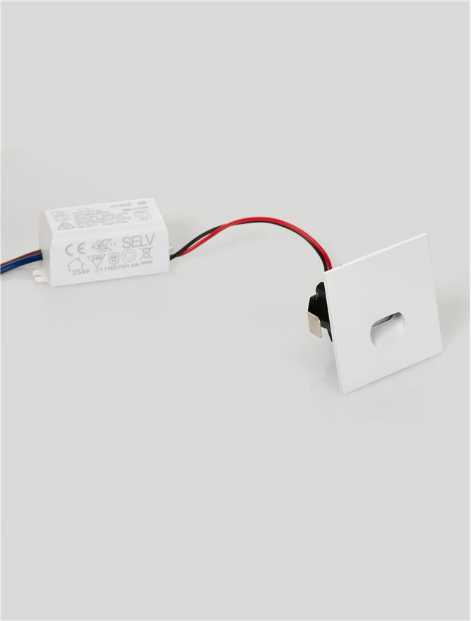 Техническо осветление ATRIUM LED 3W 2700K Леят алуминий Бял