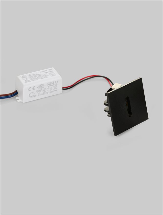 Техническо осветление ATRIUM LED 3W 2700K Леят алуминий Черен