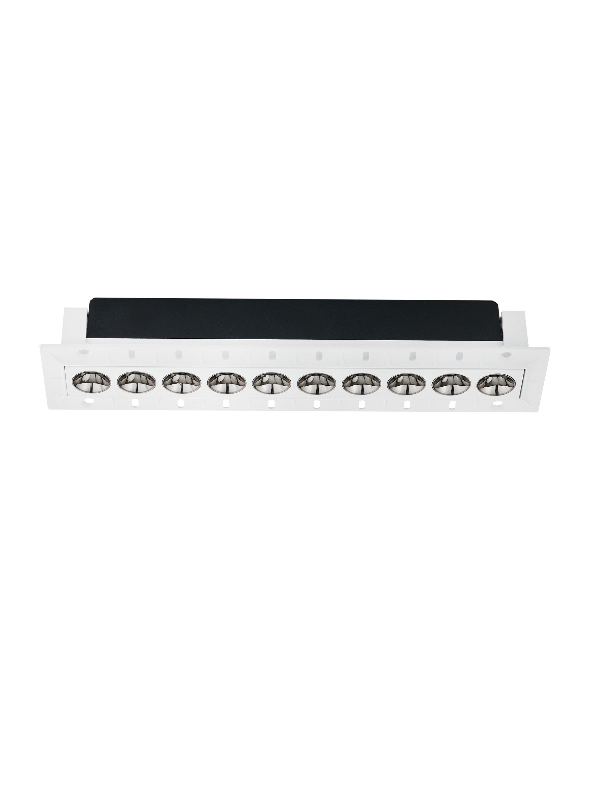 LED спот GONO 20W Бял корпус Черен рефлектор Алуминий