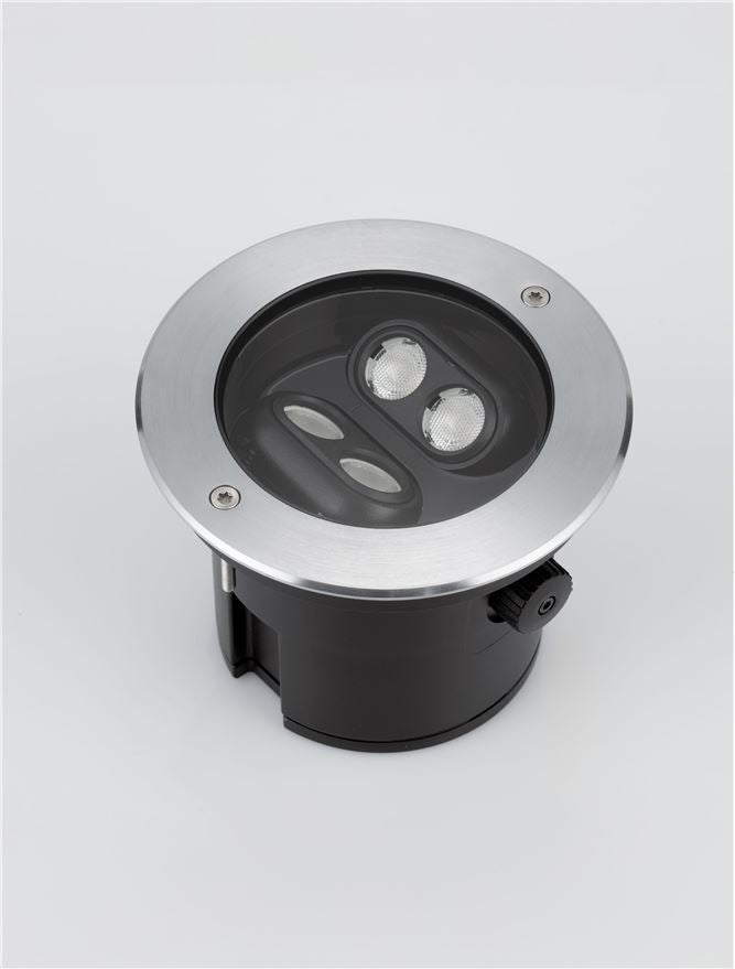 LED спот DUSTY 8W 220-240V IP67 Сребрист ⌀13.5 H10.1см 3000K