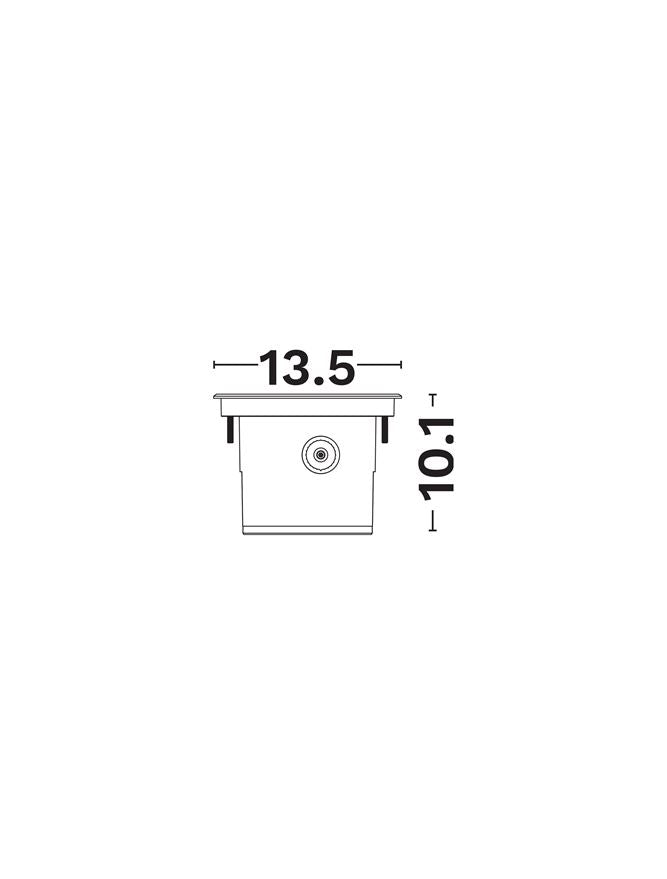 LED спот DUSTY 8W 220-240V IP67 Сребрист ⌀13.5 H10.1см 3000K